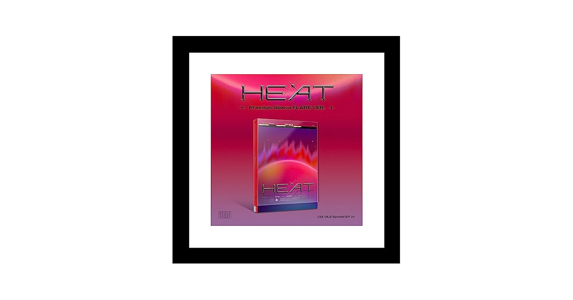 gidle HEAT アルバム　未開封　target封入特典付き Amazon.com: (G) I-DLE HEAT Special Album CD+Lyrics+Photocard