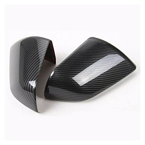 Coques de rétroviseur en fibre de carbone pour Mustang 2015-2017 look sport