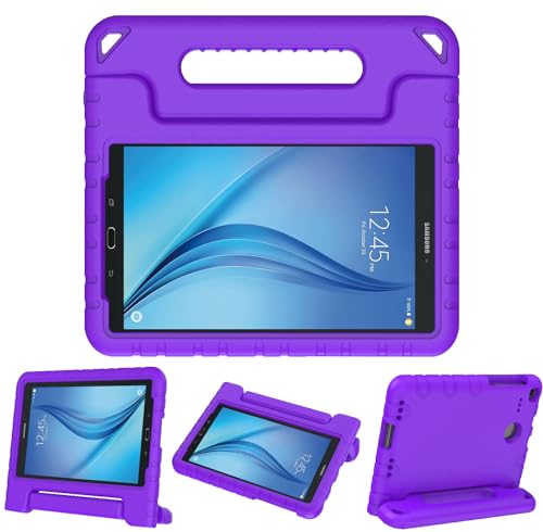 BMOUO Kids Case for Samsung Galaxy Tab E 8.0 inch - EVA ShockProof Case with Handle & Stand, Lightweight & Super Protective
