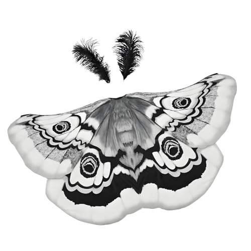 Accesorios de Halloween con chal elegante de mariposas y ropa cómoda 2