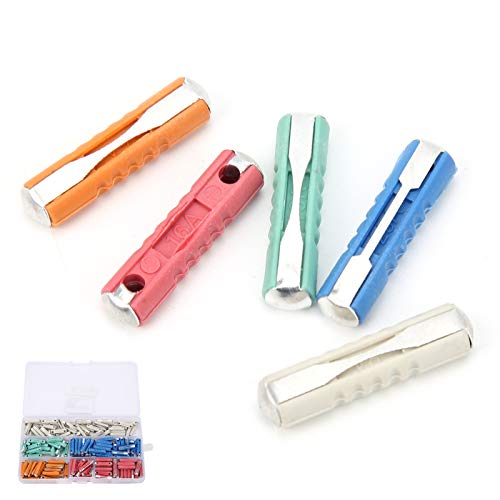 Automotive Europese Jorest 200 Stuks 5A/8A/10A/16A/25A Zekeringset voor Europese Voertuigen 32V Nominaal, Hoogwaardige Auto-accessoire, Torpedozekeringen in Transparante Doos - Afbeelding 4