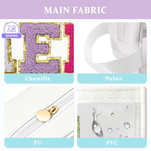 Image of COSHAYSOO Clear MEDS Bag Travel Medicine Zipper Pouch Small Medication Drug Pills Storage Case, Preppy Cute Cruise Air Car Traveling Essentials Accessories Organizer Easter Gift for Women Teen Girls