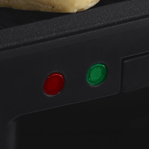 Russell Hobbs grill elektryczny, powłoka nieprzywierająca, duży, bez tłuszczu, fit, opiekacz do kanapek, opiekacz do panini, moc 1800W, srebrny, Panini&Sandwich Maker 17888-56