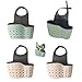Porta Spugne Cucina, 4 pezzi Cestini Scarico Cucina, Lavello Cucina Cestino Portaoggetti, Portaspugna Organizer, per Lavello Cestello Cremagliera Appeso da Rubinetto Portaoggetti per Cucina Bagno