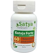 Kutaja Forte Capsules 500 mg. 60 Veg. Capsule | Kutaja (Holarrhena Antidysenterica) Extract Capsu...