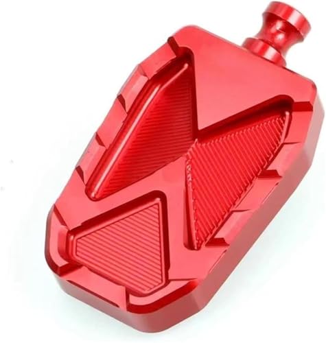 Pédales de moto BENDA BD300 repose-pieds rouge pour modification et rénovation