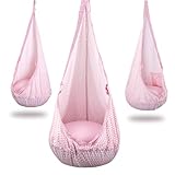 YAERSI Kids Pod Swing Seat, Hammock Chair with PVC Inflatable Cushion,Sensory Swing for Indoor and Outdoor Play Portable