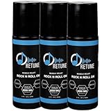 Retune Wellness Rock n Roll On 2000mg Hanföl mit DMSO zur Erholung, 3 Stück
