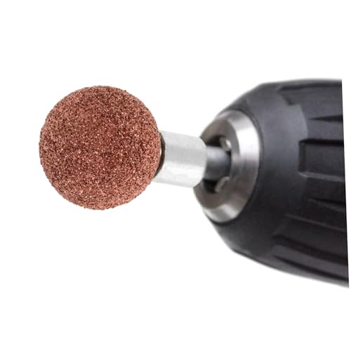 Image of SOLUSTRE Tire Buffer Wheel for Quick and Efficient Car Tire Repair Small Abrasive Grinding Head with Linking Rod for Professional and DIY Mechanics