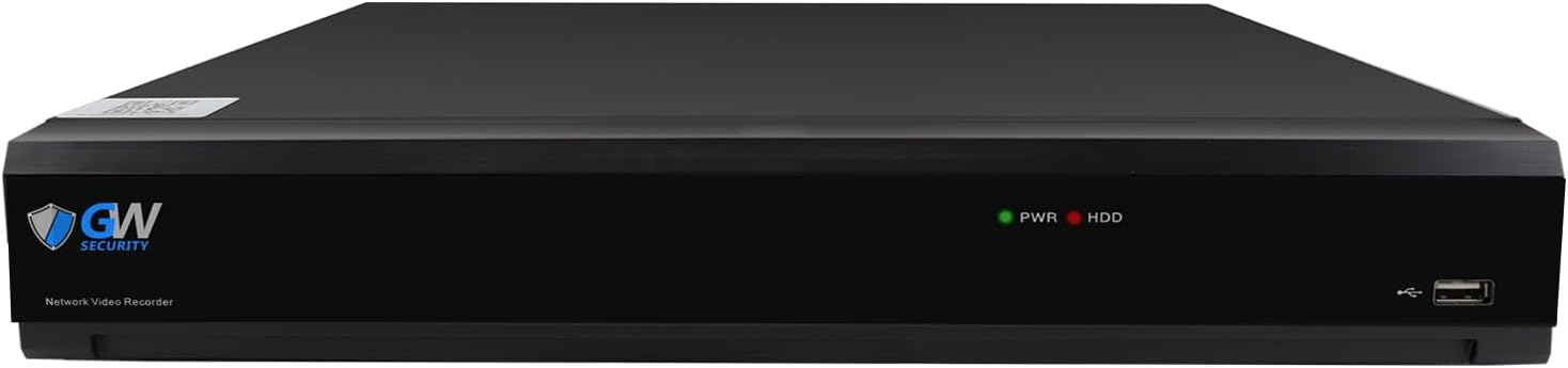 GW Security 32 Channel 5MP 5-in-1 HD-TVI CVI AHD CVBs DVR Video Recorder Alone Support Smart AI Detections (GW9432XVRAI)