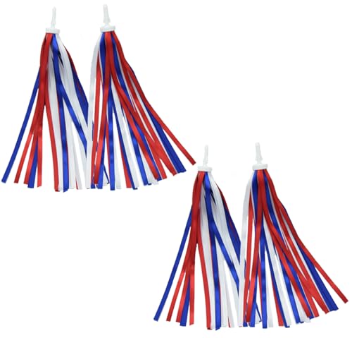 catin Patriotic Bike Streamers Red White Blue Bike...