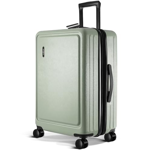 Image of 24 Inch Luggage with Spinner Wheels, Hard Shell Suitcase with TSA Locks for Luggage, Travel Large Suitcase, Expandable Hard Shell Suitcases, Sage Green