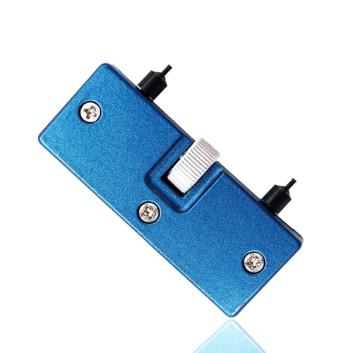 Herramienta para Quitar Parte Trasera de Reloj Ajustable de Hierro, Cierre de presión de Cubierta y abridor, Herramienta de Kit de reparación de Llave de Tornillo de extracción de Apertura