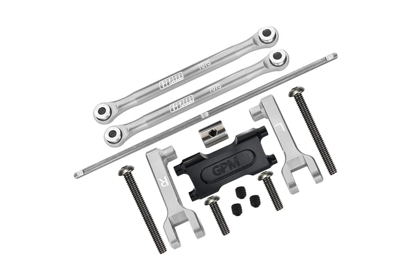 Barra Stabilizzatrice Posteriore GPM Racing In Alluminio 7075-T6 Blu Per Axial UTB18 Capra 1:18