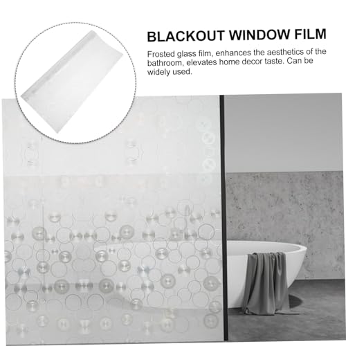 Película adhesiva para ventana blanca con privacidad miniatura 4