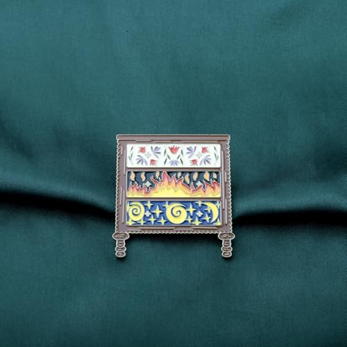 Image of PLITI Literary Inspired Gift Bookworm Gift Dresser Inspired Brooch Pin For Book Lover