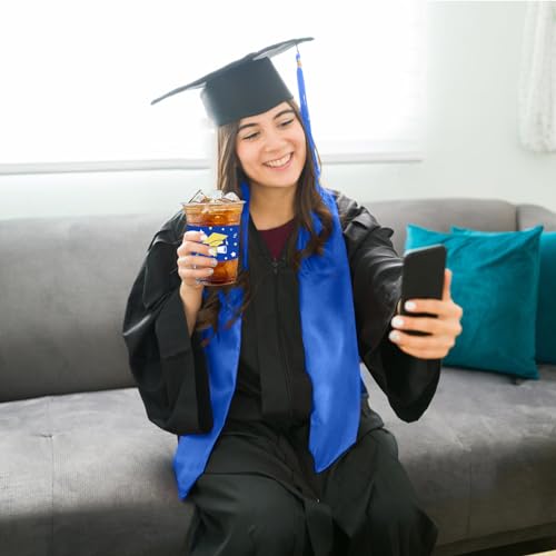 50 Count Graduation Party Cups, 12 oz Congrats Grad Disposable Clear Plastic Party Cups for Class of 2024 Graduation Party Decoration Supplies Drinkware Beer Beverage Ice Cream Snacks - Thumbnail 7