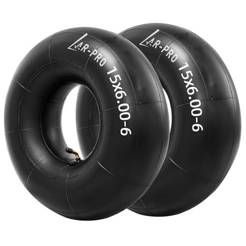 AR-PRO (2-Pack) 15x6.00-6" Inner Tubes with TR87 Bent Valve Stem