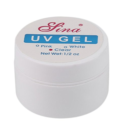 Preisvergleich Produktbild Praktische UV-Phototherapie Nagel Zubehör Nagelkleber Kristall Nagelverlängerungskleber Phototherapie Nagel Essential (Farbe: Klar) 20g
