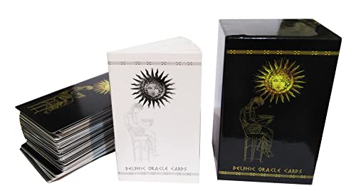 Dephic Oracle Cards - Temple of Apollo Delphi - Pythia Message - Self Knowledge