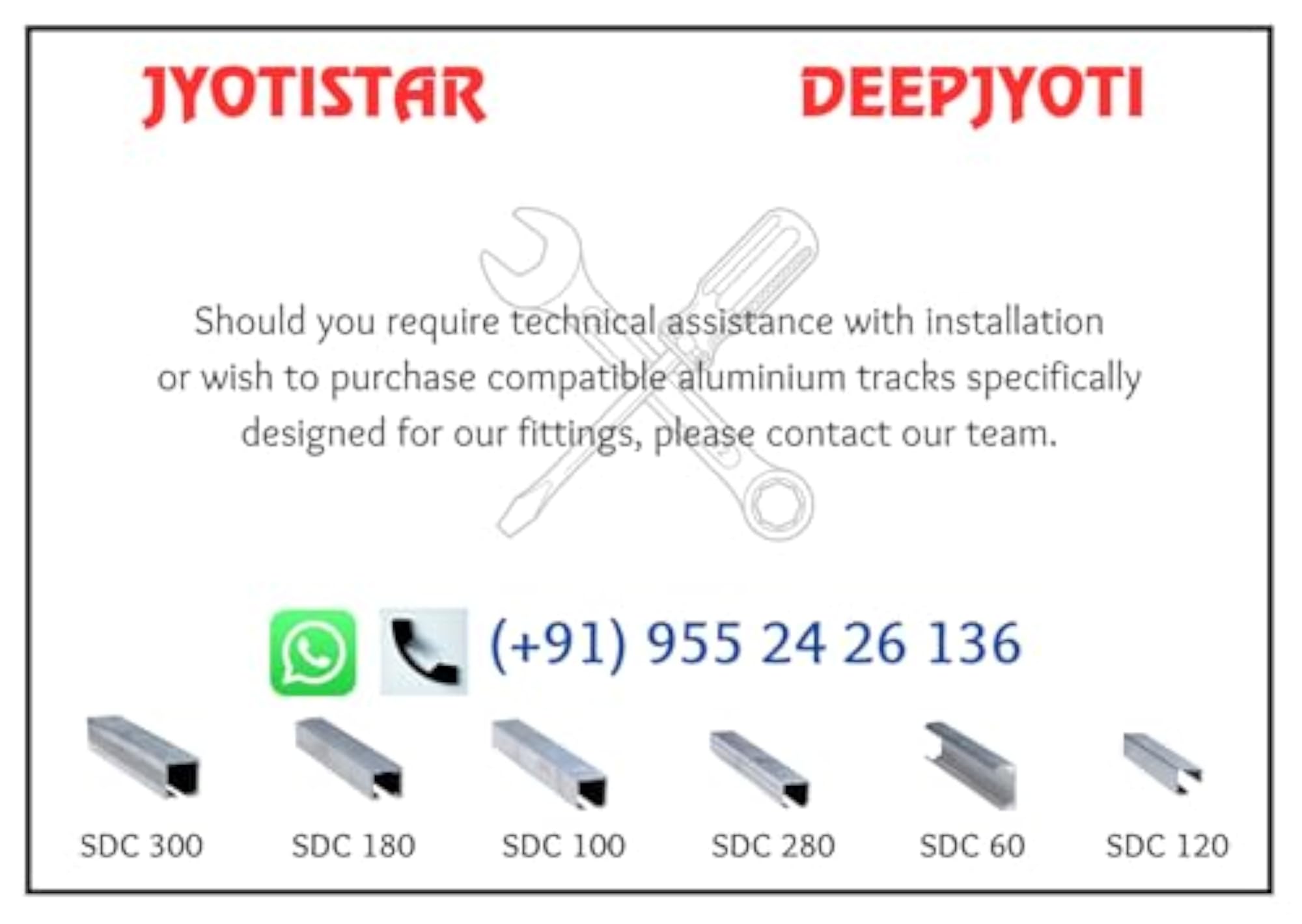 Sliding and Folding Door Fittings System with Delrin Bearings