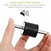 minkissy 4pcs Double Rubber Vibration Isolators with M8 Bolts, Anti-Vibration Shock Absorber Mounts for Mechanical Equipment, Silent Block Rubber Mounts for Industrial Vibration Control