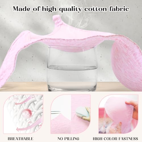 Phennie's Girls Training Bras Teens Bras for Kids 8-10,10-12,12-14,14-16 Years Soft Cotton Wireless Light Padded Bralette3