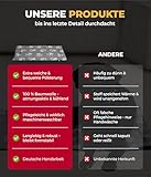 HS-Hundebett® Sommerdecke Baumwolle mit Füllung und Antirutsch L (75x115 cm) – Gepolsterte Hundedecke für den Sommer – Waschbar & Langlebig – Leichte Hunde Sommerdecke – Pfote Anthrazit, Made in DE