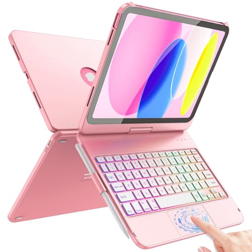 FUWANG Touch Keyboard Case for iPad (A16) 11th Generation...
