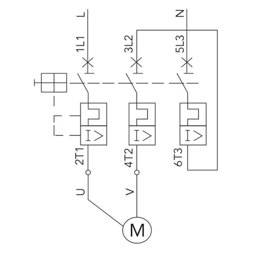 Noark Ex9S32 Interruptor Manual de Motor, 32A, Mango Rotativo, 9-14A miniatura 5