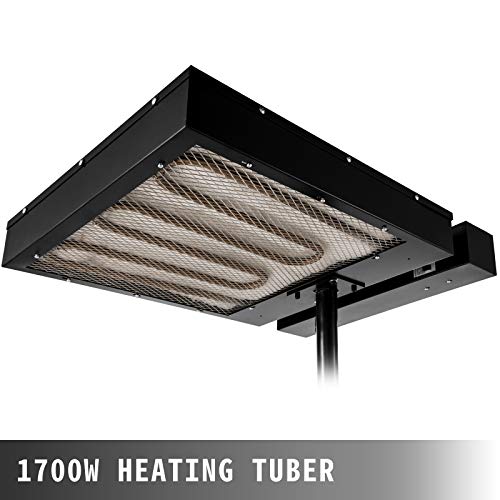 VEVOR Flashdroger 41 x 41 cm, zeefdruk flashdroger 1700 W, Flash Dryer Machine 220 V, Silk Screen Printing met… - Image 6