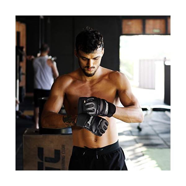 Xinluying Punch Bag Boxing Martial Arts MMA Sparring Grappling Muay Thai Taekwondo Training PU Leather Wrist Wraps Gloves