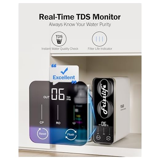 Frizzlife RO Reverse Osmosis Water Filtration System - 600 GPD High Flow, Tankless, Reduce TDS, Compact, Alkaline Mineral PH, 1.5:1 Drain Ratio, USA Tech Support, PD600-TAM3