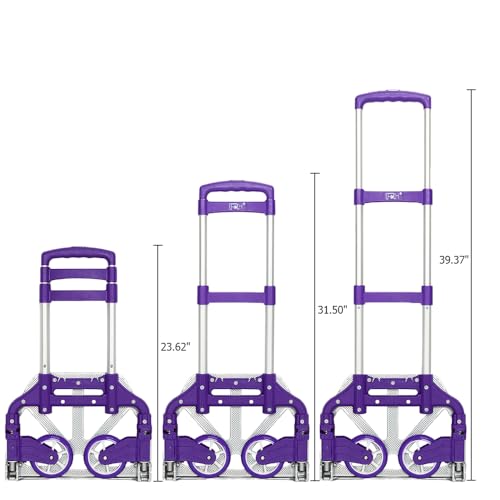 Carretilla plegable portátil de aluminio Vasitelan miniatura 4