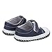 Infant Baby Boys Girls Genuine Leather Soft Bottom Non-Slip First Walkers Shoes (18-24months, Dark Blue)