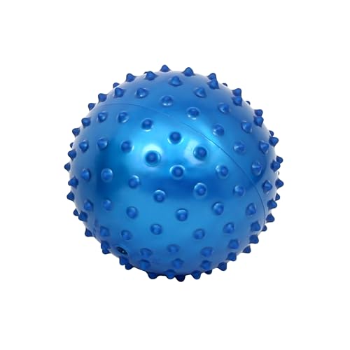 Fun and Function – Spiky Tactile Balls – Bumpy, Textured, Tactile Sensory Balls for Kids Ages 3+ – 5 Inch – Blue