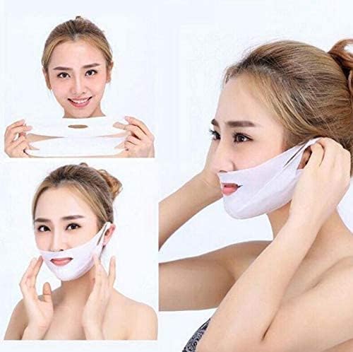 ABE Chin Reducer Women V Line Lifting Face Mask Chin Up Patch for Firming Tightening and Moisturizing Skin For Women