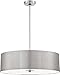George Kovacs ND-P5745-084, Pendants Large Drum Pendant, 4 Light, 260 Watts, Brushed Nickel by George Kovacs