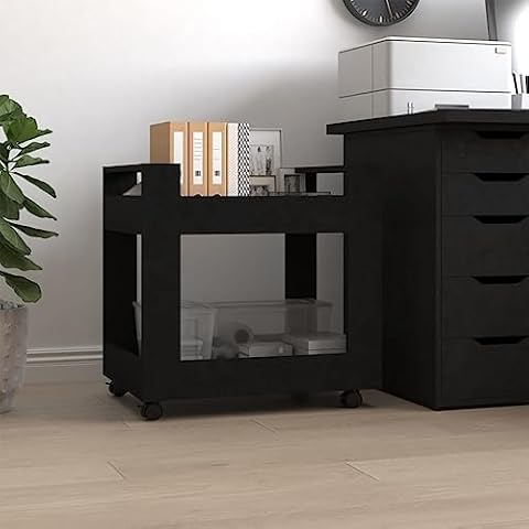 Chariot de Bureau Noir Générique Cover