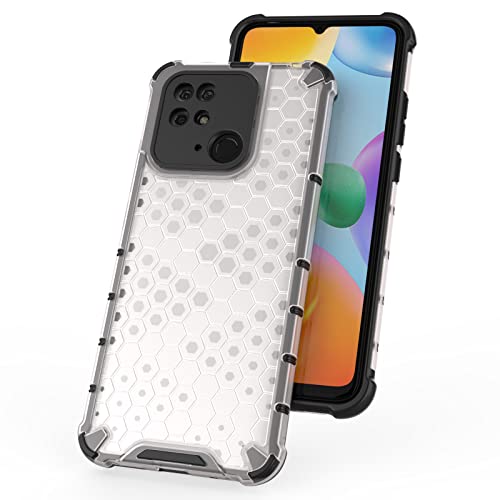 Image of Glasgow Back Case Cover Designed for Mi Redmi 10 Power /Redmi 10 - Transparent