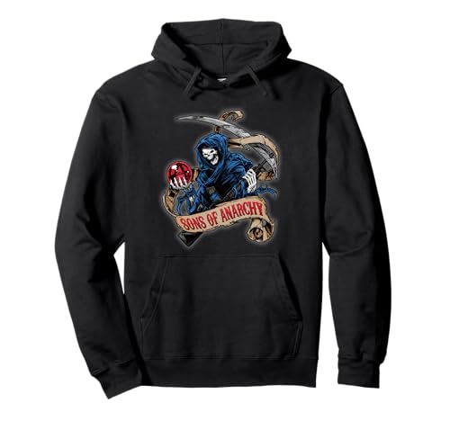 Sons of Anarchy Reaper & Logo Sweat à Capuche