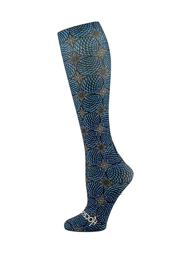 Hocsocx Blue Globes Socks Performance Liner Proteção absorvente de umidade para hóquei em campo, hóq