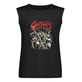 Machine wash cold Street Sleeveless Obitu-ARY Band Mens Tee Funny Short Sleeve T-Shirt Black M