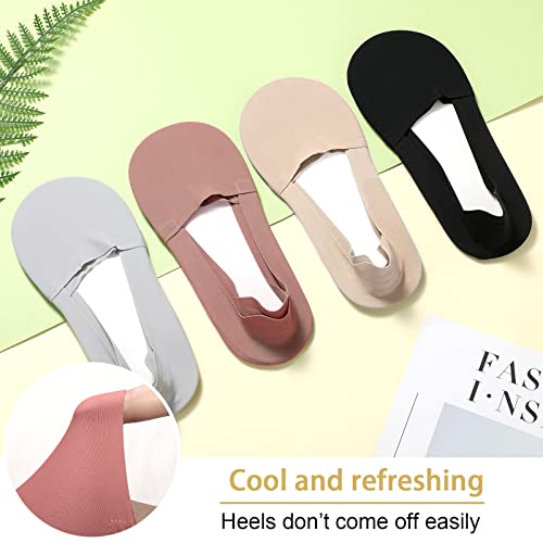 10 Pairs No Show Socks Women Men Low Cut Liner Socks Ice Silk Socks Nonslip Liner Socks Invisible Socks Thin Socks3