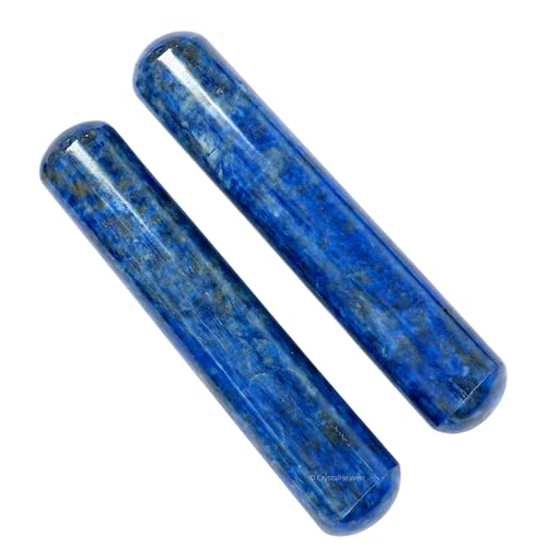 Image of Sodalite Crystal Wand - Smooth Crystal Wand for Energy Healing, Chakra Balancing, Meditation and Home Decor - Crystals and Healing Stones for Gift