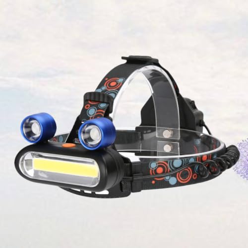 Linterna Frontal Manos Libres SECFOU Luz COB para Evitar Tropiezos 6