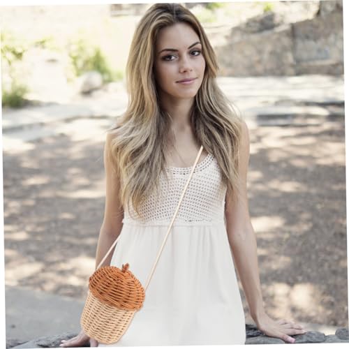 Panier en rotin tissé main en forme de pomme de pin pour enfant - 5