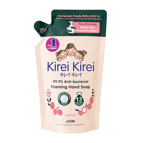 Kirei Kirei Anti-bacterial Foaming Hand Soap 200ml Refill (Lychee)