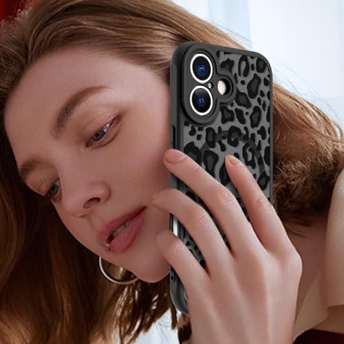Image of KANGHAR Case for iPhone 17 Leopard Printed Pattern | [Compatible with Magsafe] Cute Cheetah Protective Magnetic Case for Girls Women Men 6.3 inch