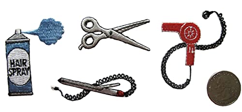 Set peluquería ETDesign con secador y plancha miniatura 1